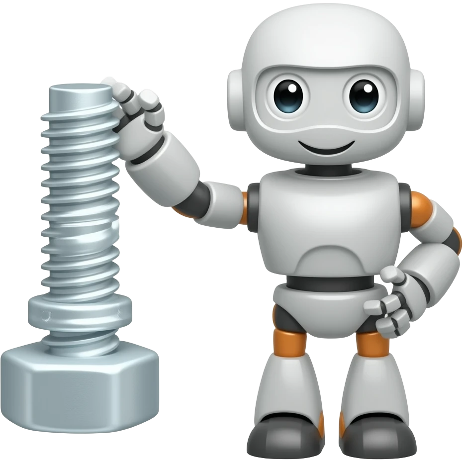 screws robot emoji