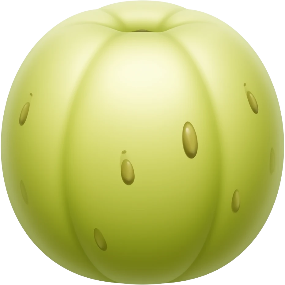 нарисуй белую ягоду Morus emoji
