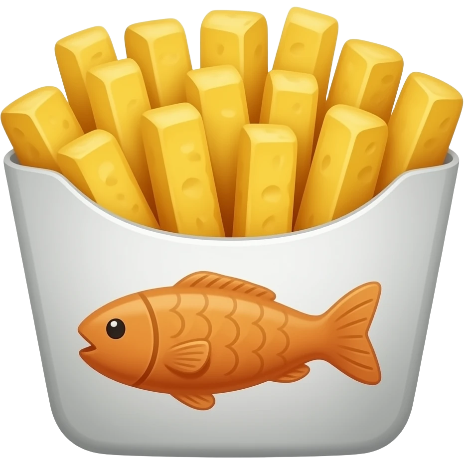 Fish and chips emoji