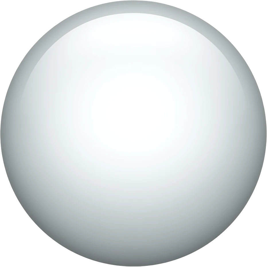 White circle emoji