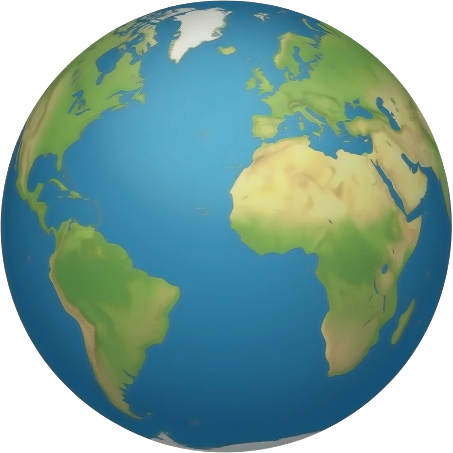 MAKE ME AN EMOJI WITH AN Globe AND World map emoji