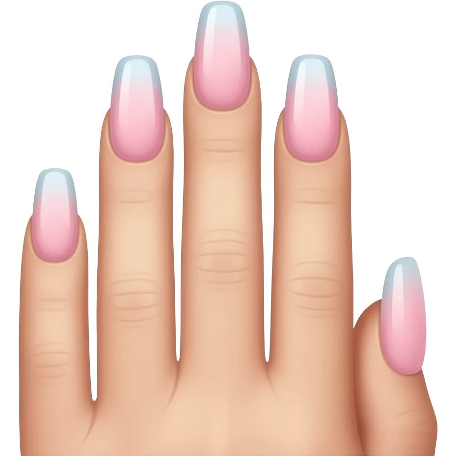 acrylic nails emoji