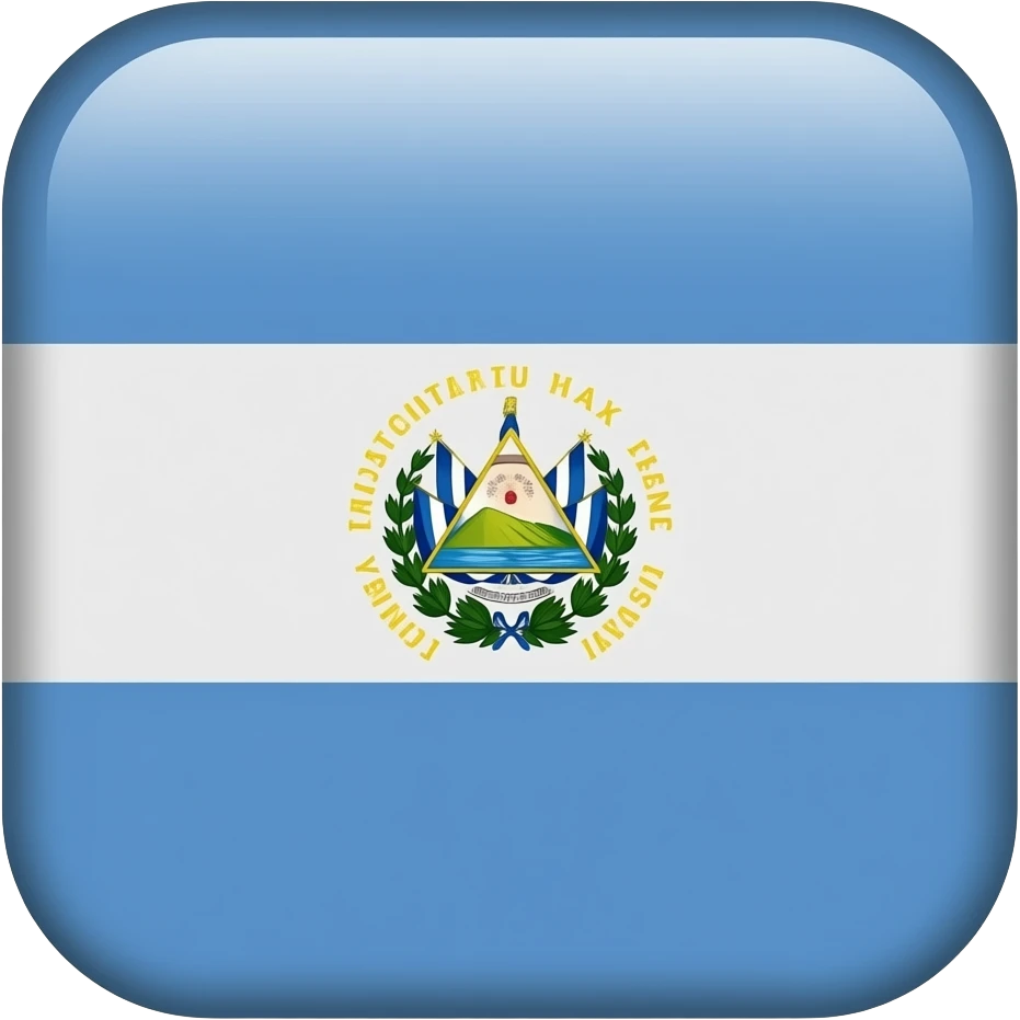 Emojis con bandera El salvador emoji