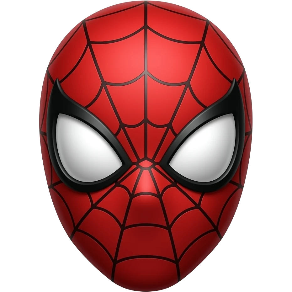 Spiderman face emoji to copy emoji