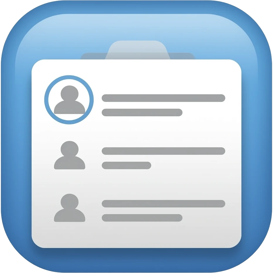 give me an application logo that manage personal daily tasks workspaces no need background color emoji