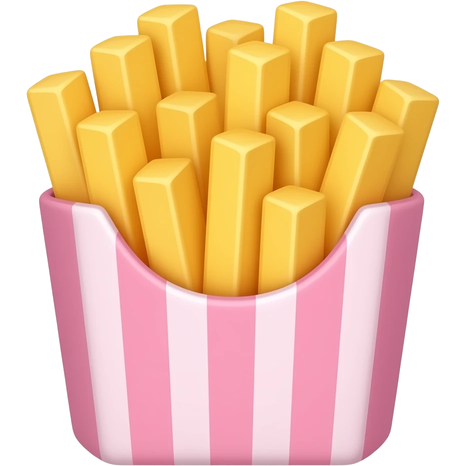 pink hfries emoji