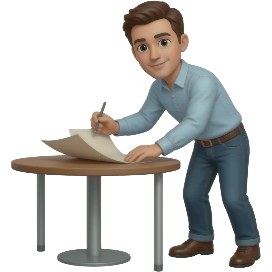 Flipping table emoji