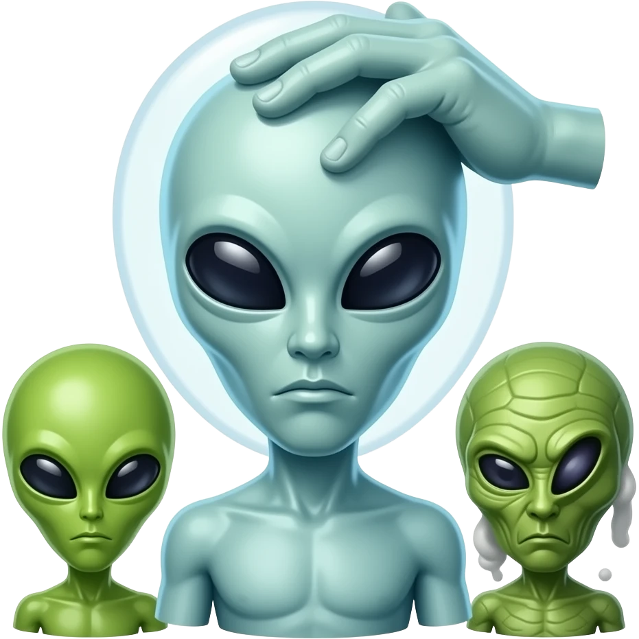 alien abduction emoji