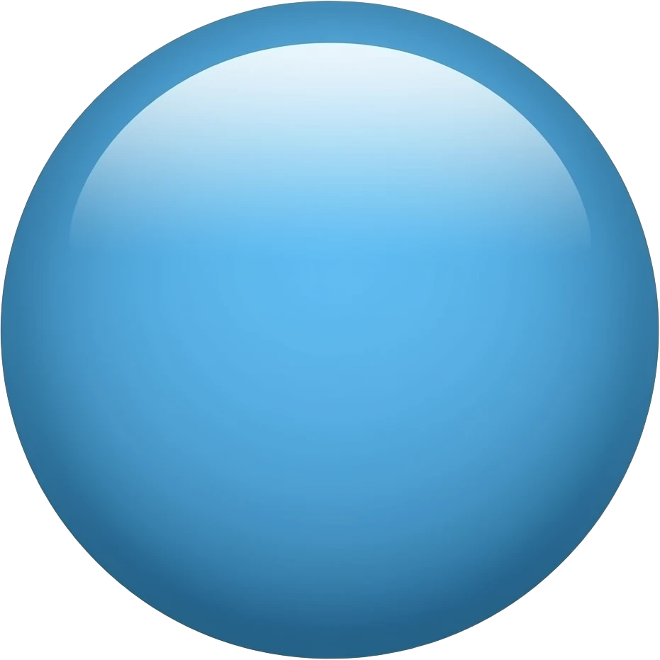 blue circle emoji