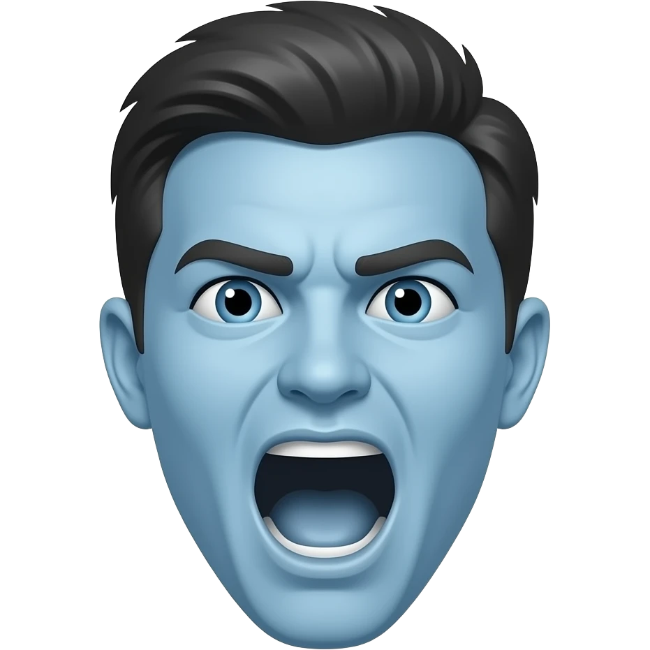 😱 this but without the blue on face emoji