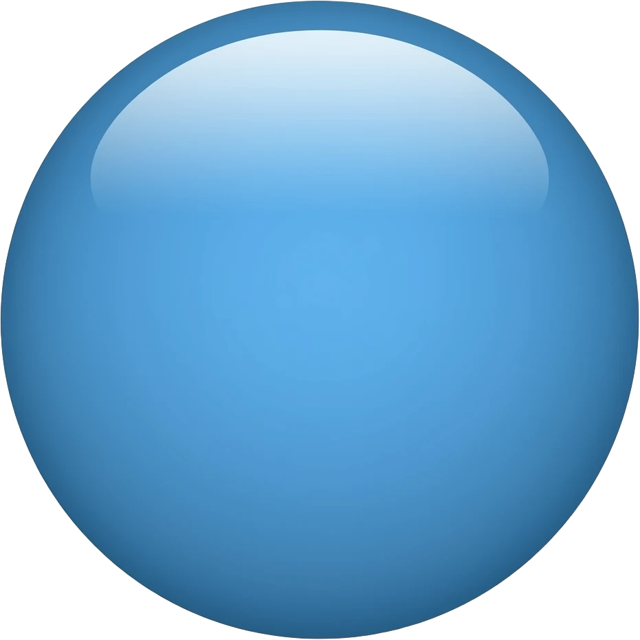 🔵 emoji