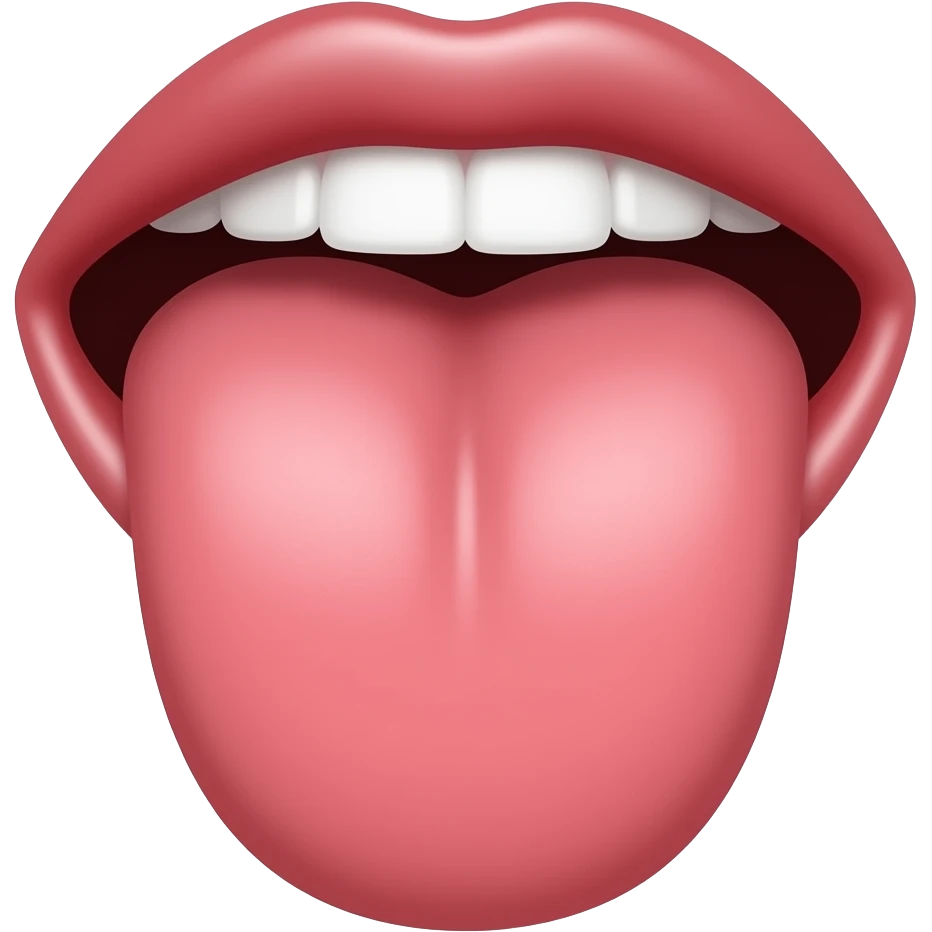 tongue emoji