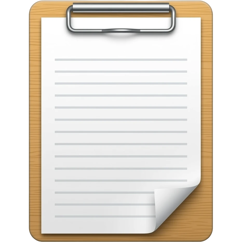 Clipboard emoji