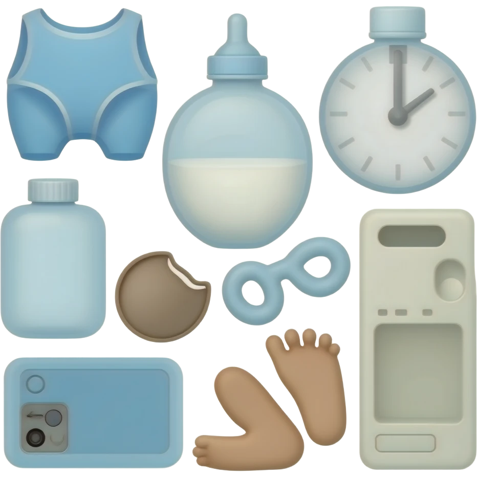 Baby supplies emoji
