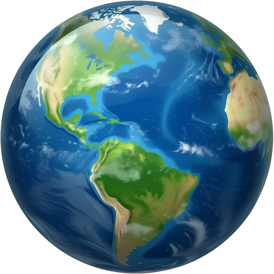 El universo como una bolilla emoji
