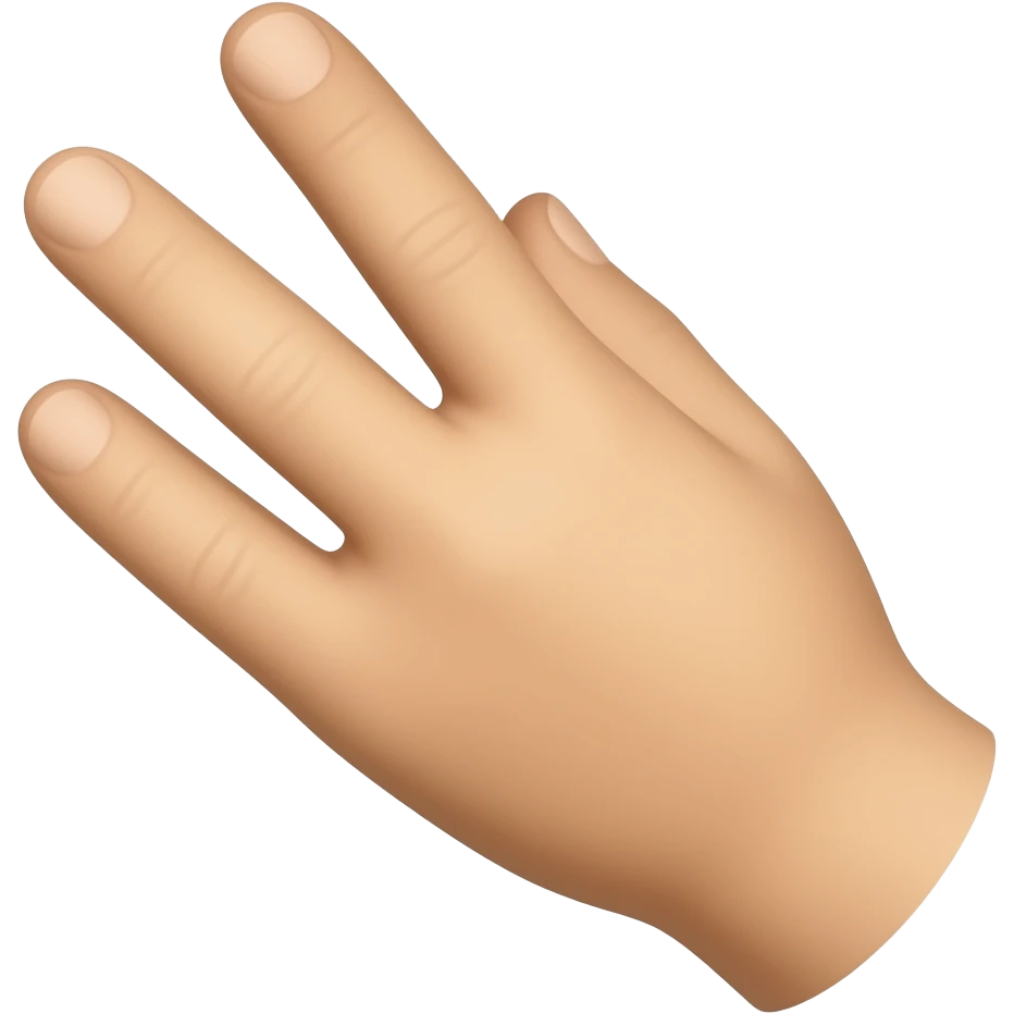 So so hand emoji