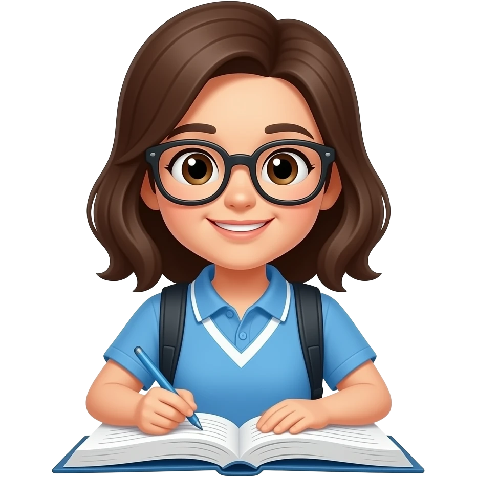 공부하는 학생 emoji