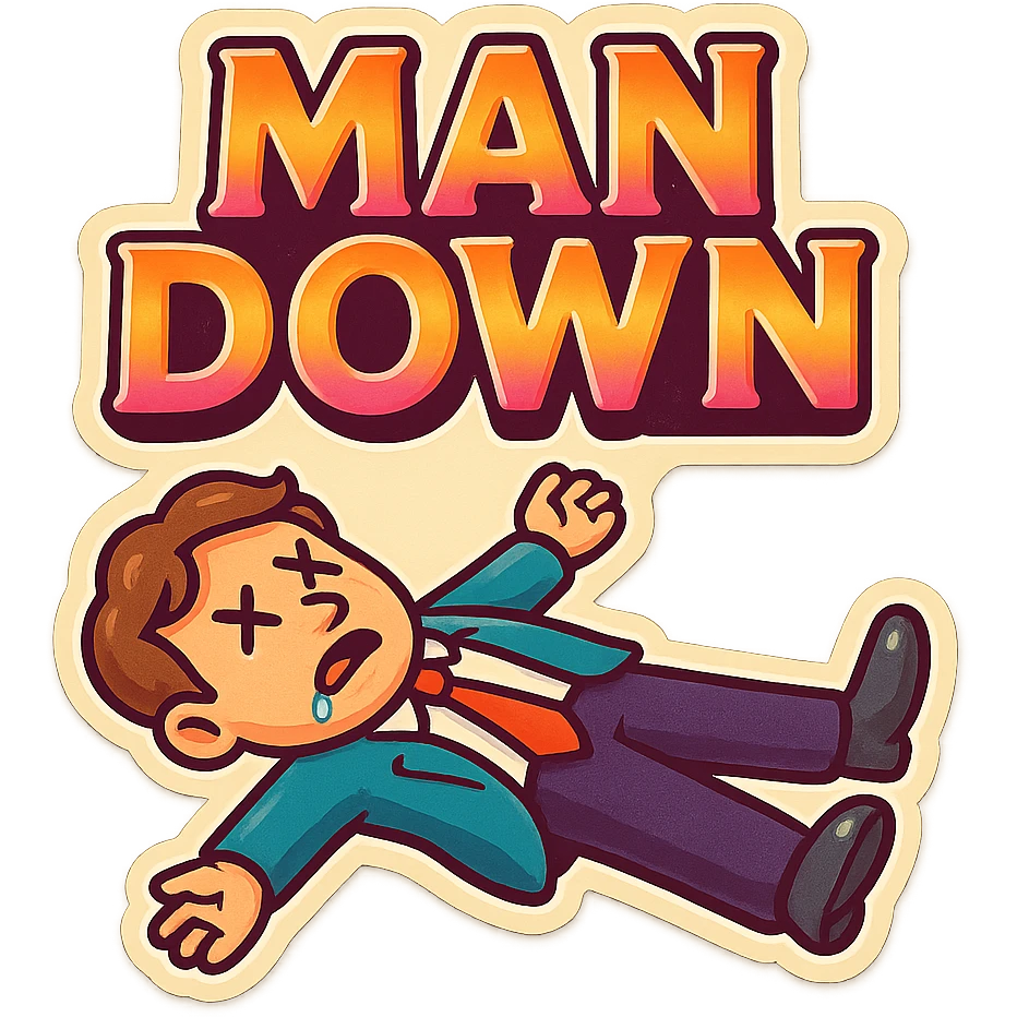 man died emoji