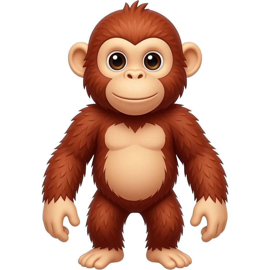 monkey red emoji