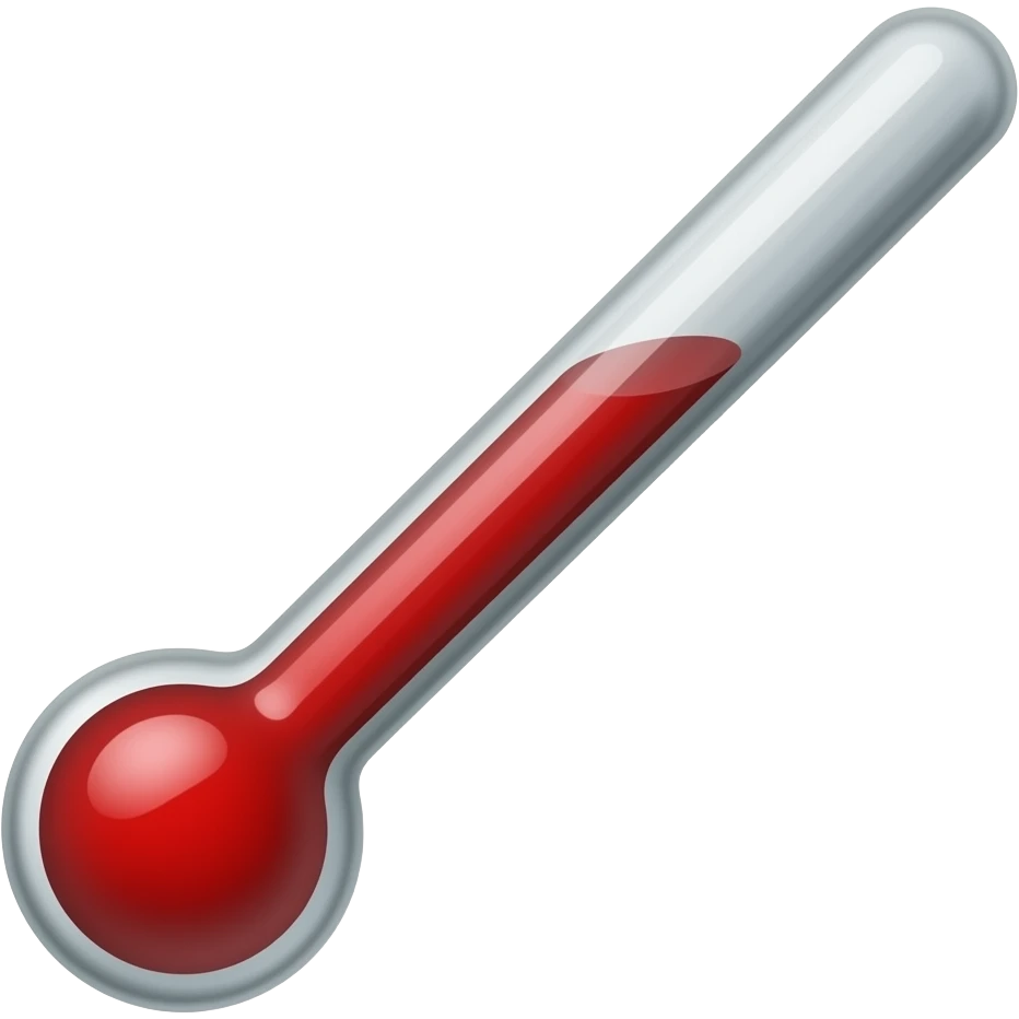 thermometer emoji