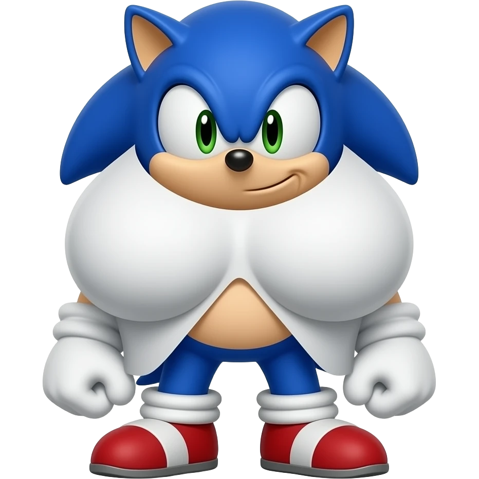 sonic the hedgehog giant tits and big ass emoji