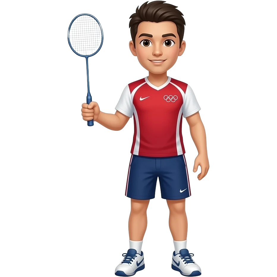 olympic Badminton player emoji