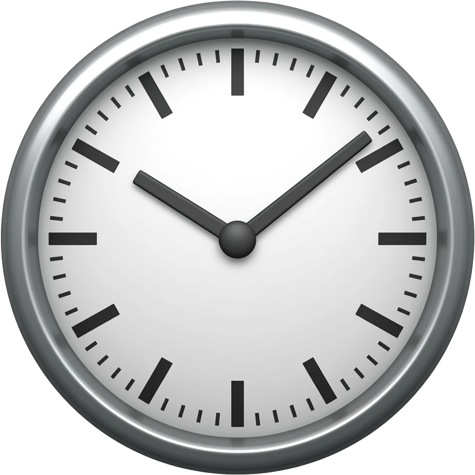 reloj emoji
