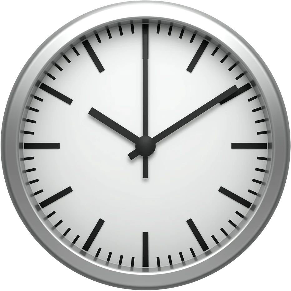 time emoji