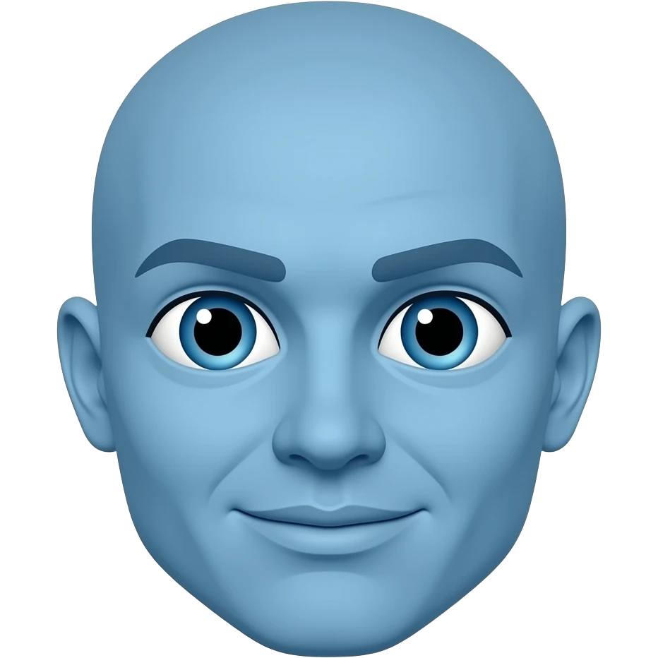 Blue emojis emoji
