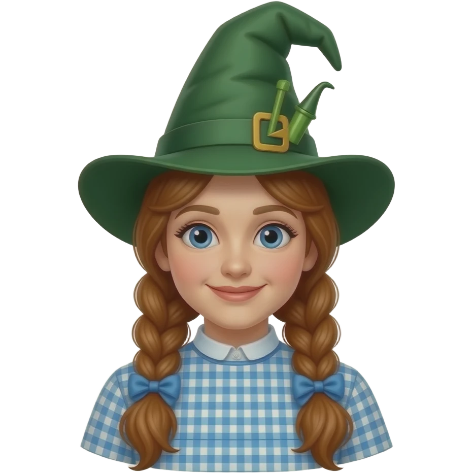 a medium shot of wizard of oz emoji