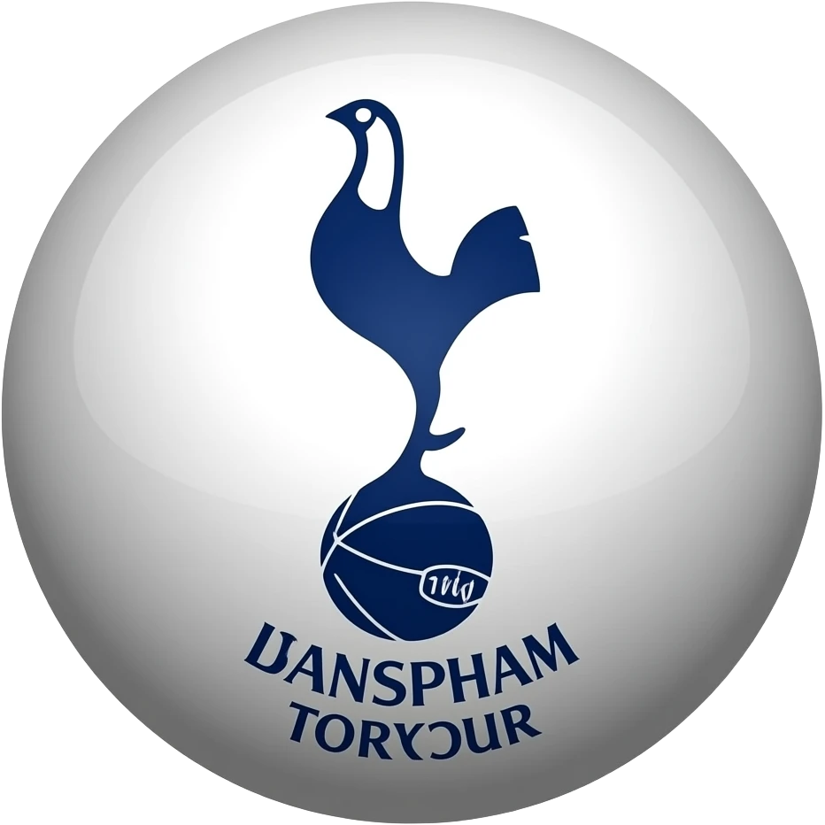 Tottenham Hotspur’s badge just the cockerel on the ball “no text emoji