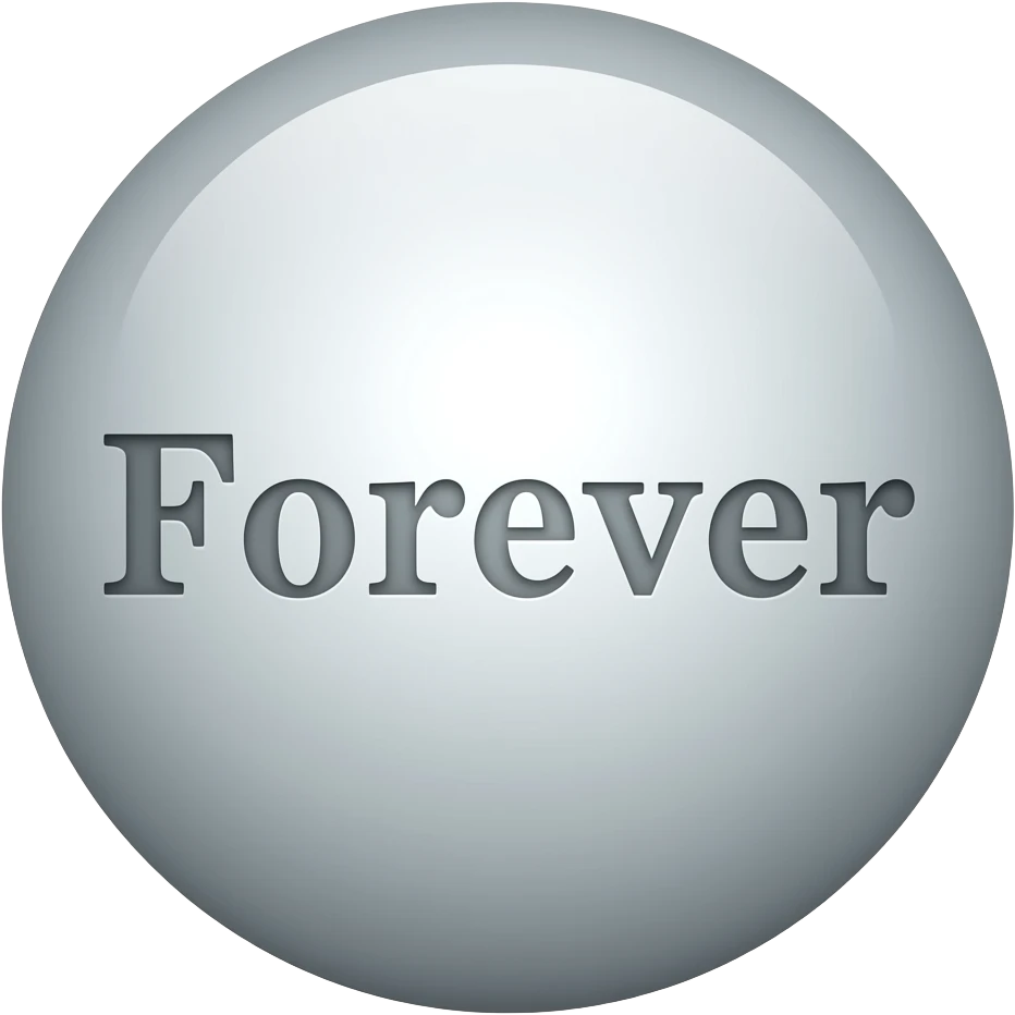 Forever text emoji