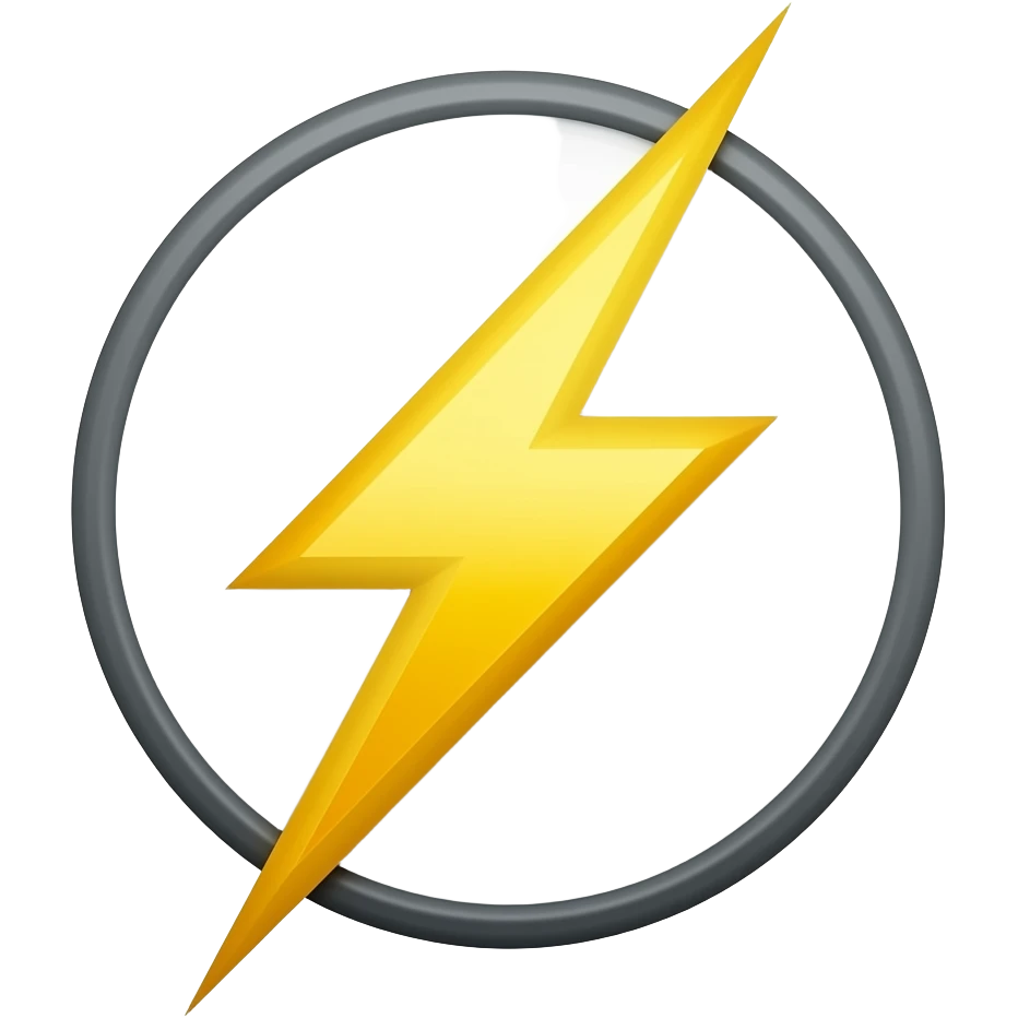 Flash emoji