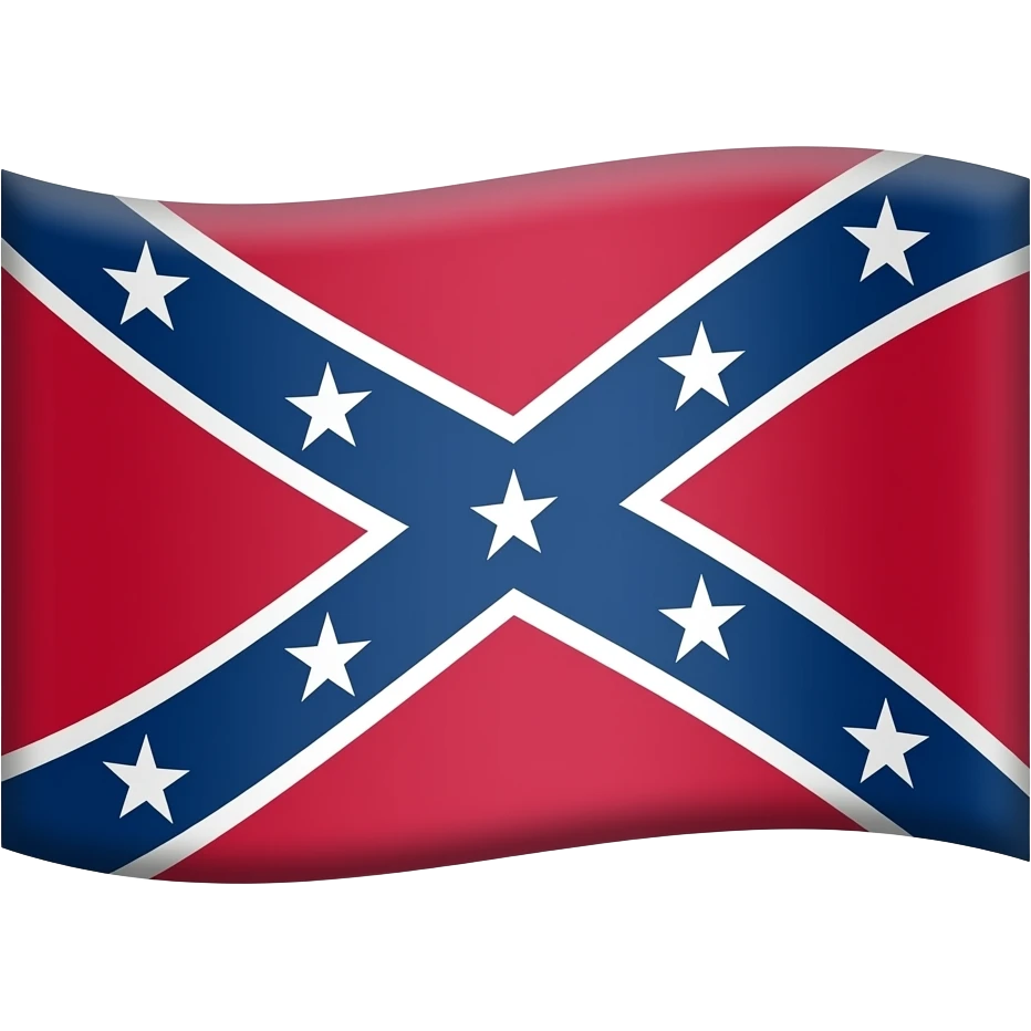 Confederate flag emoji