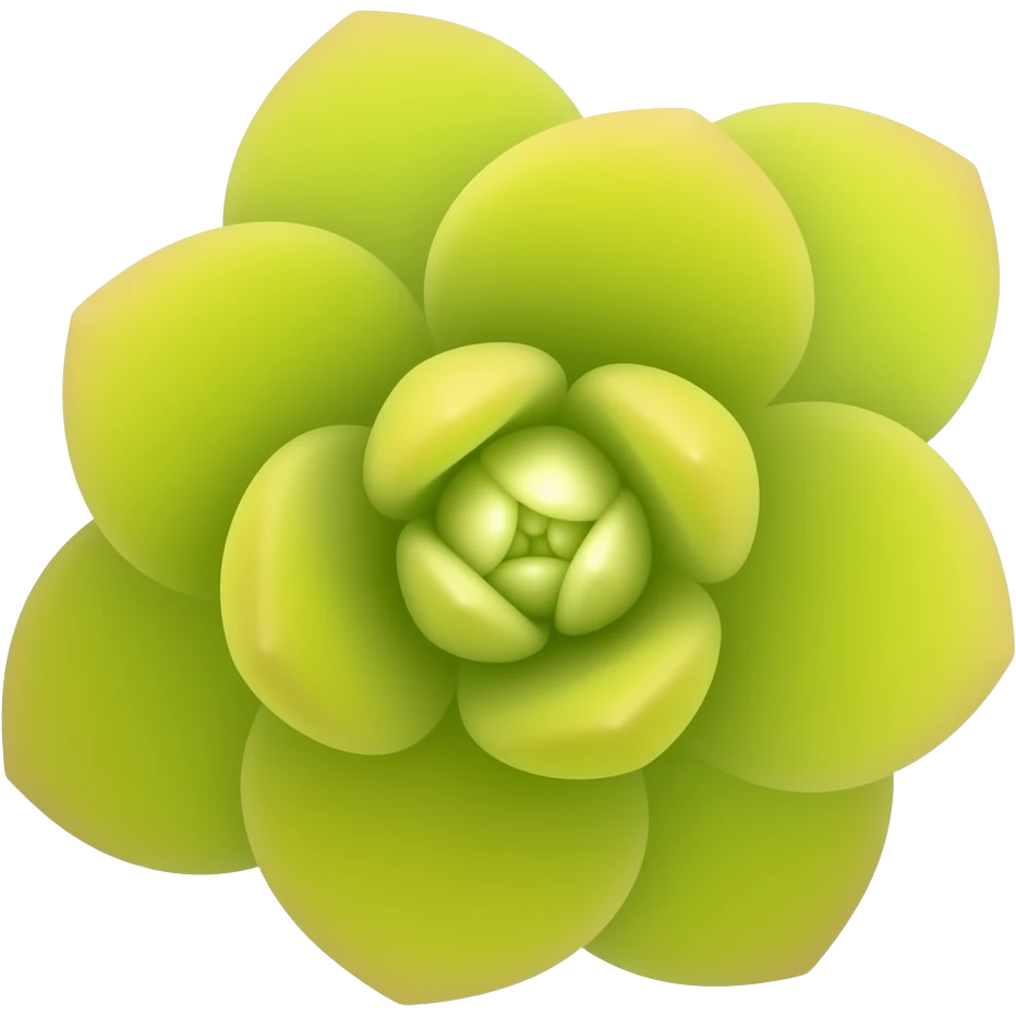 нарисуй Sedum жёлтый emoji