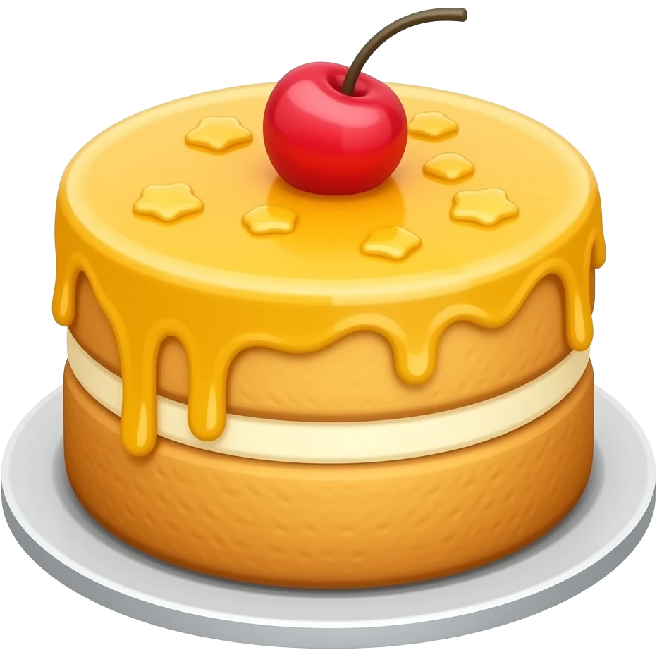 ORANGE CAKE emoji