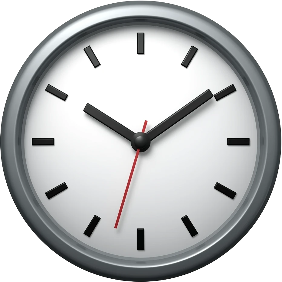 reloj emoji