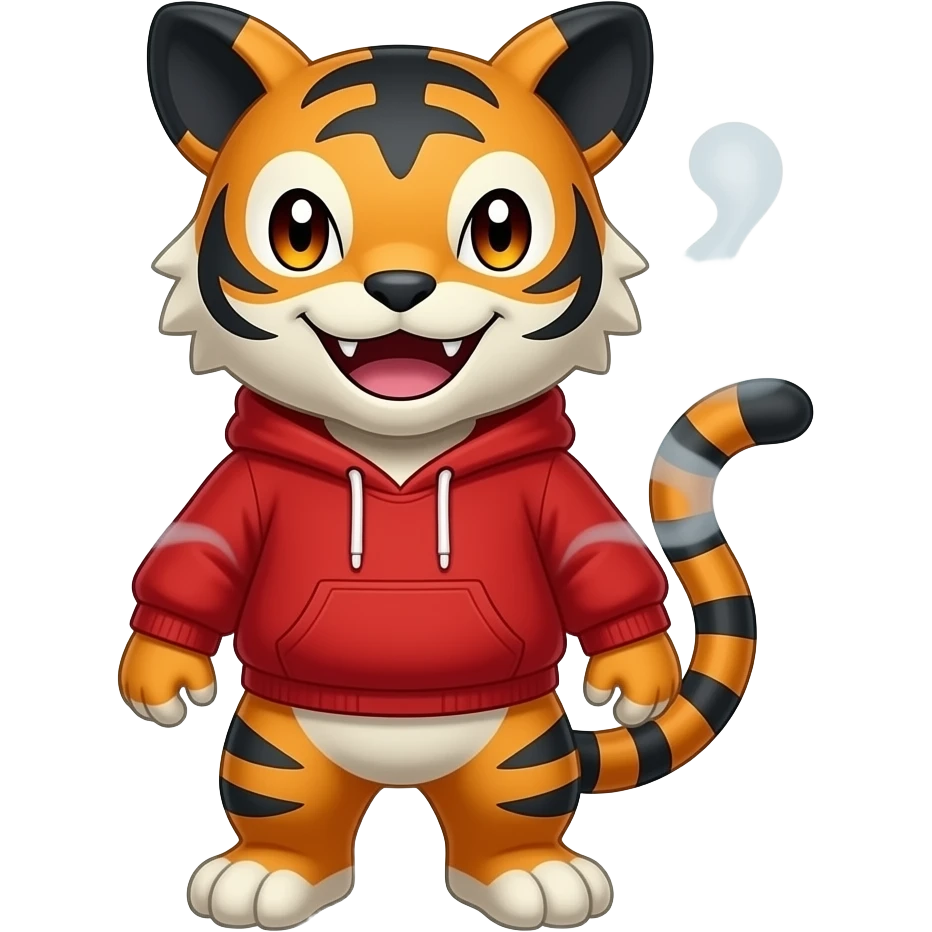 pervert incineroar tiger pokemon emoji