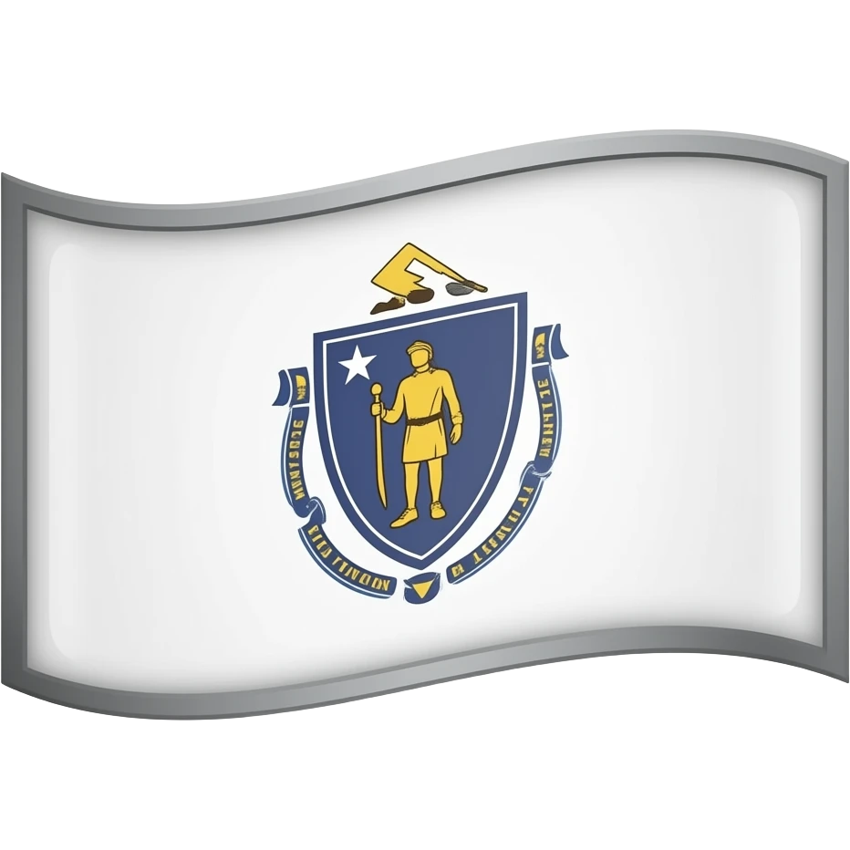 massachusetts flag emoji