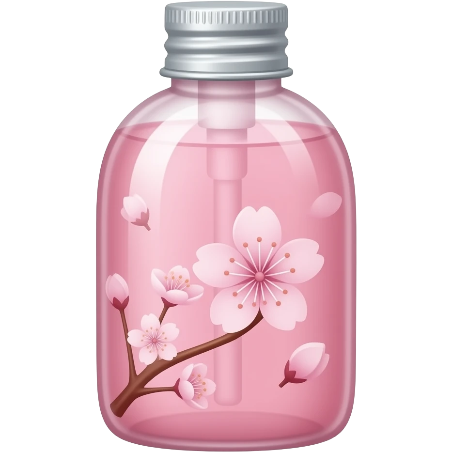 Cherry Blossom Pink Shampoo emoji