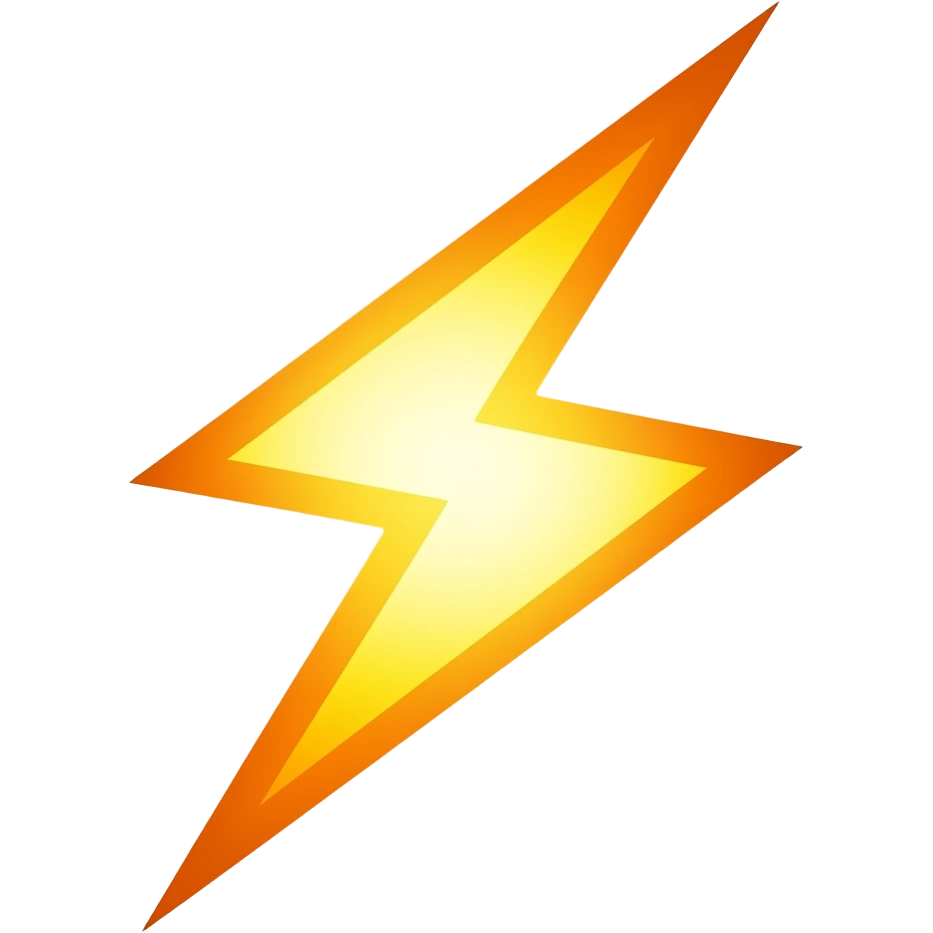 flash emoji