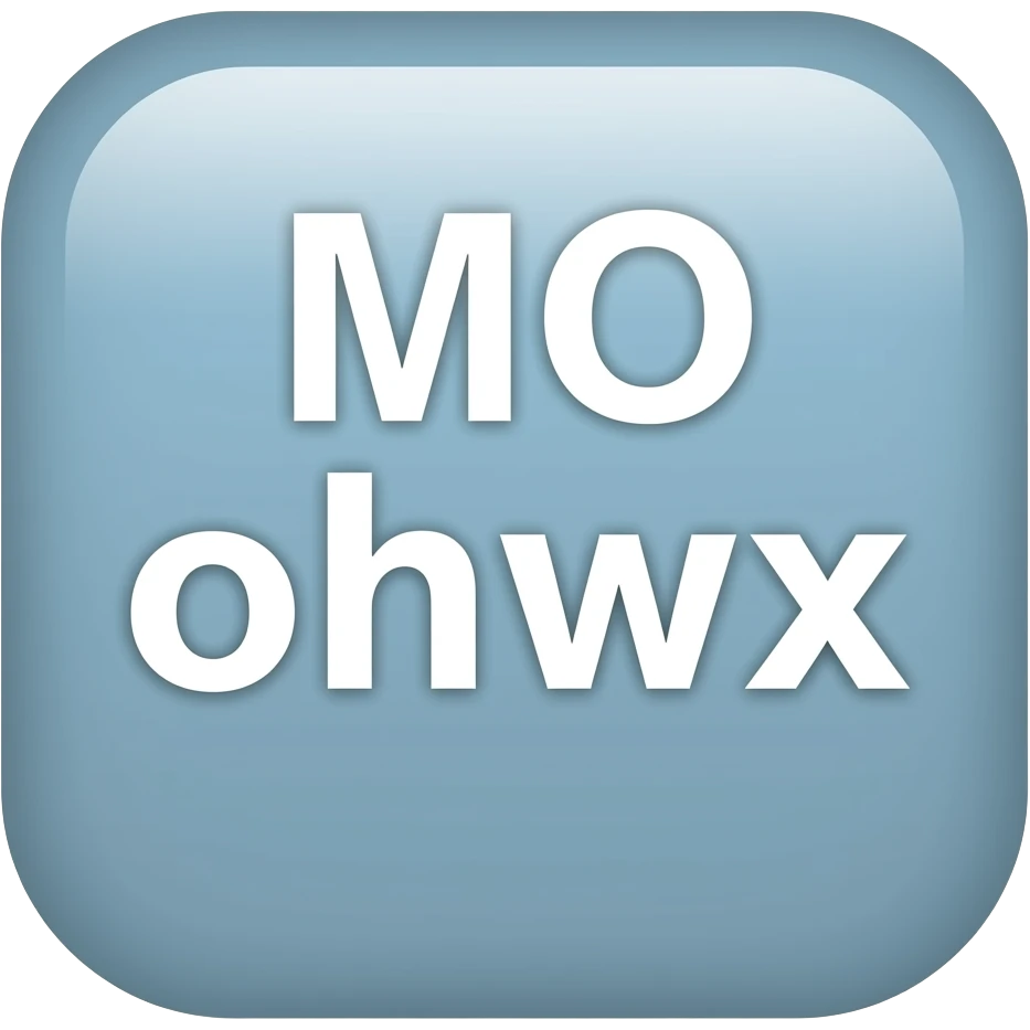 TEXT "MO" emoji