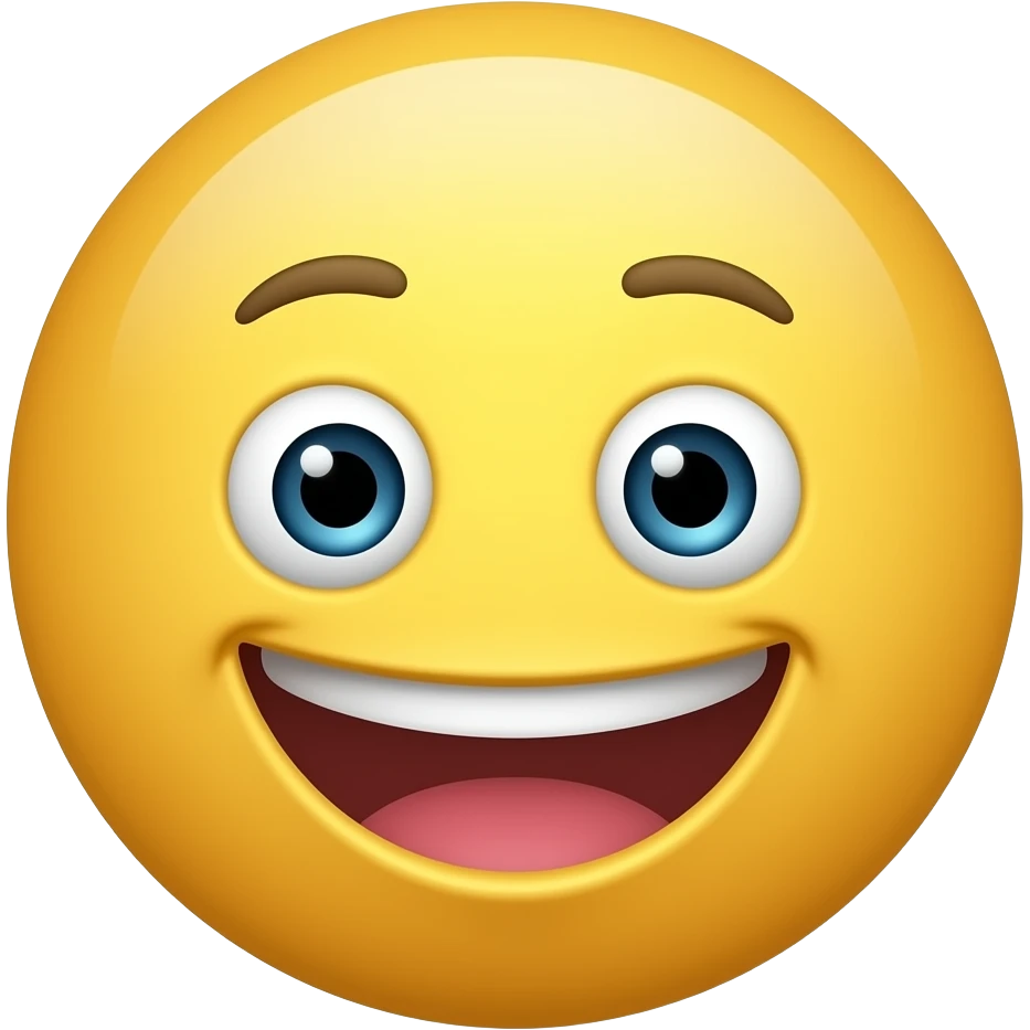 cara amarilla asiendo mewin emoji