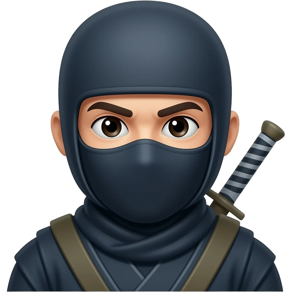 a ninja emoji