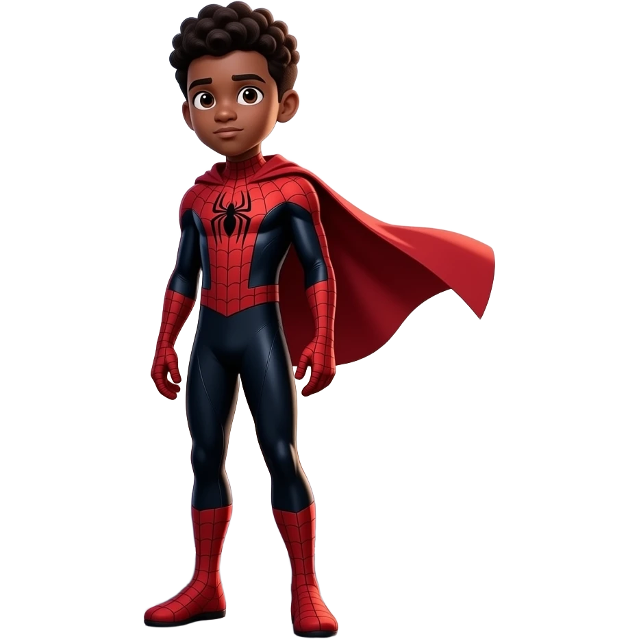 Miles morales spider man emoji