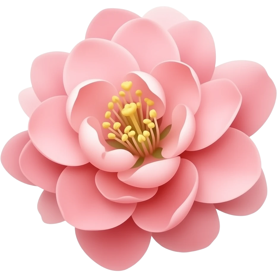 нарисуй цветение Chaenomeles japonica Maulei emoji