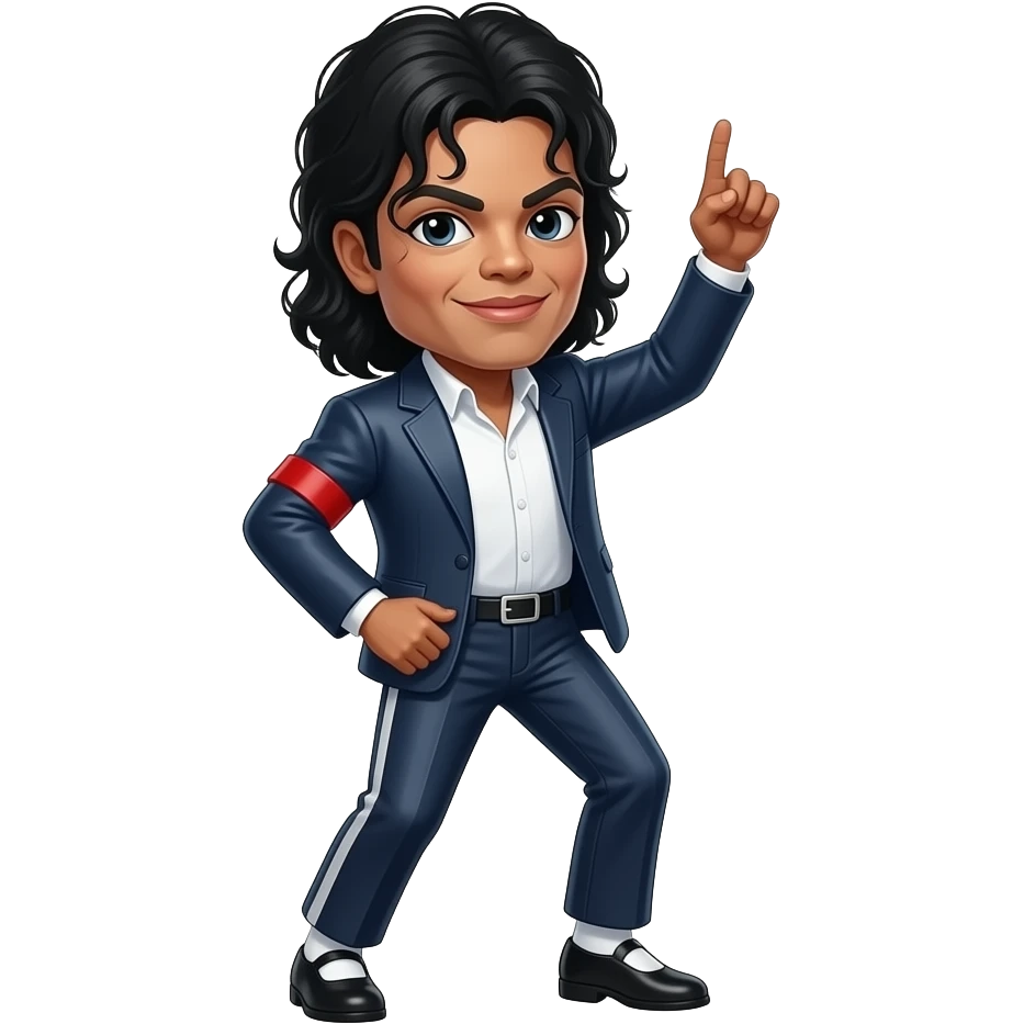 michael jackson dance emoji