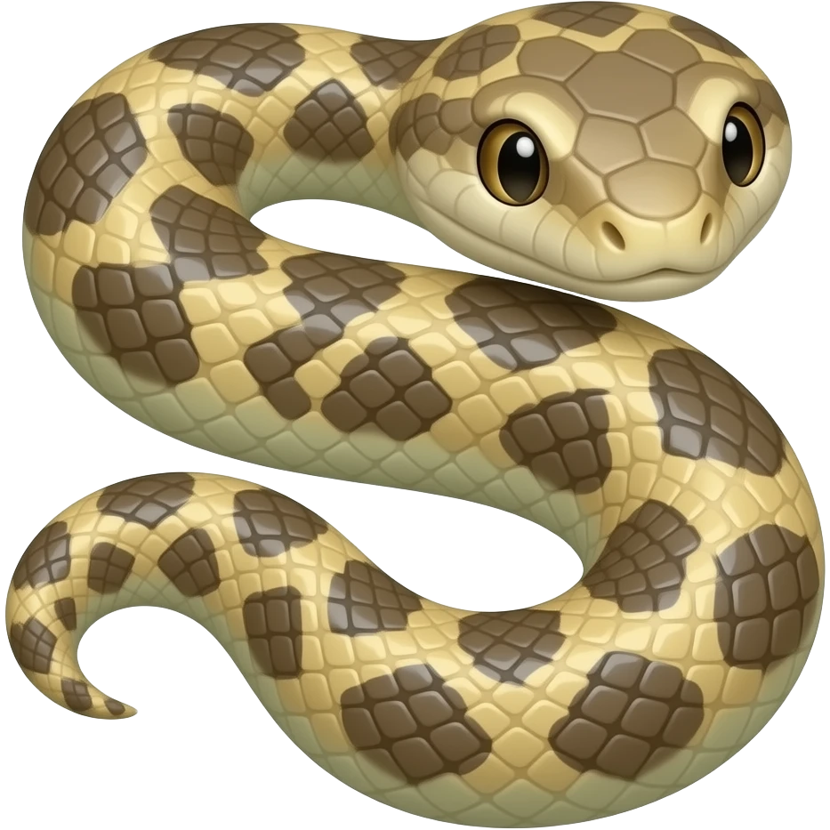 rock snake emoji