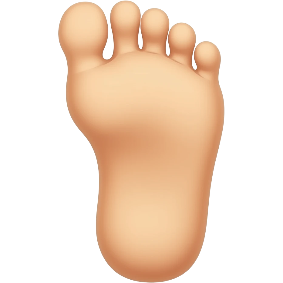foot emoji
