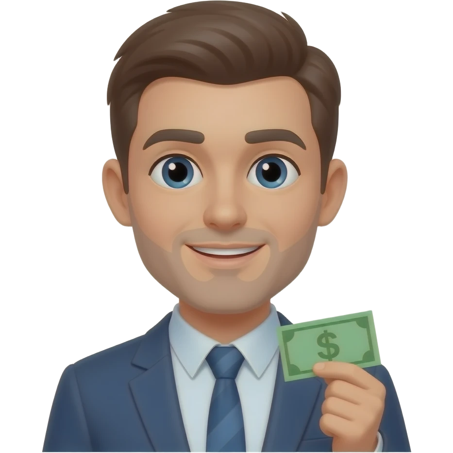 asking for money emoji